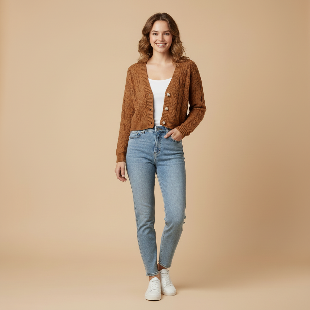 Elina – Krótki Kardigan