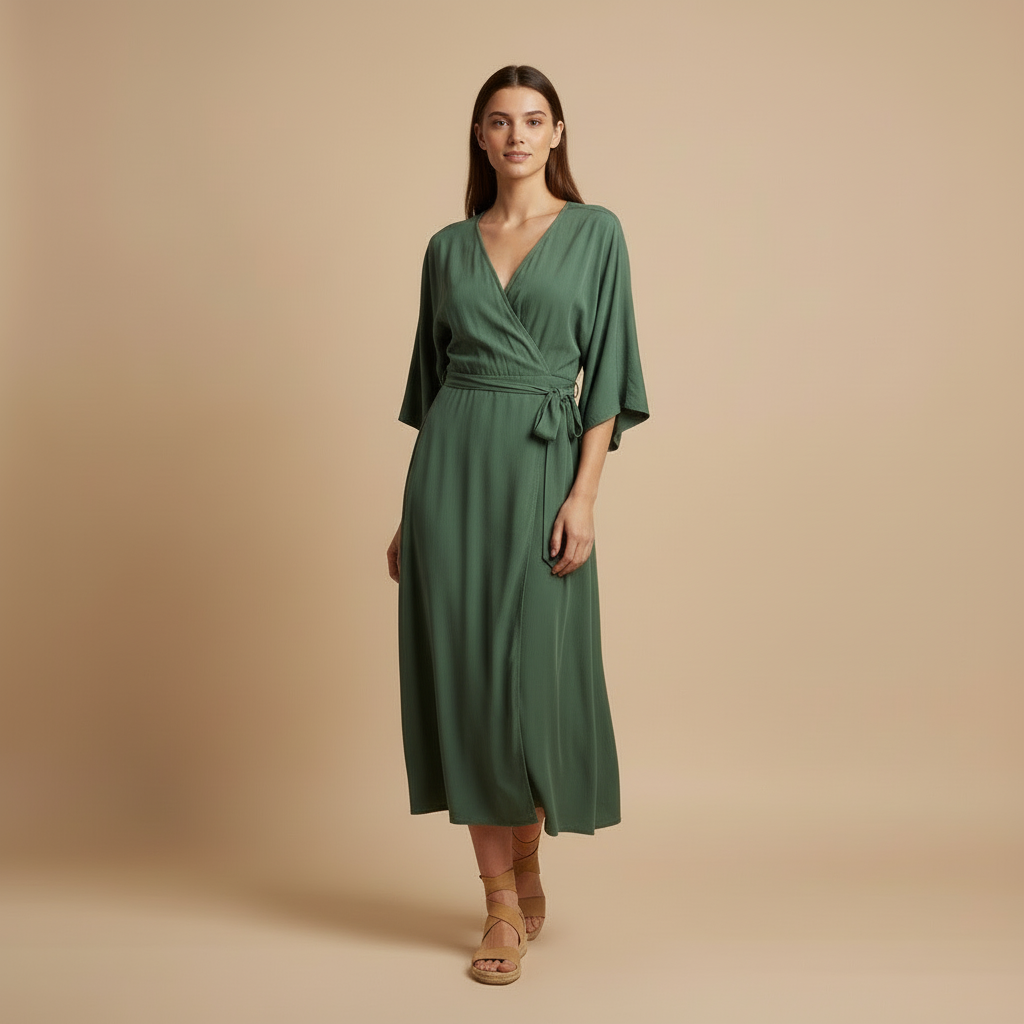 Aria – Kopertowa Sukienka Midi