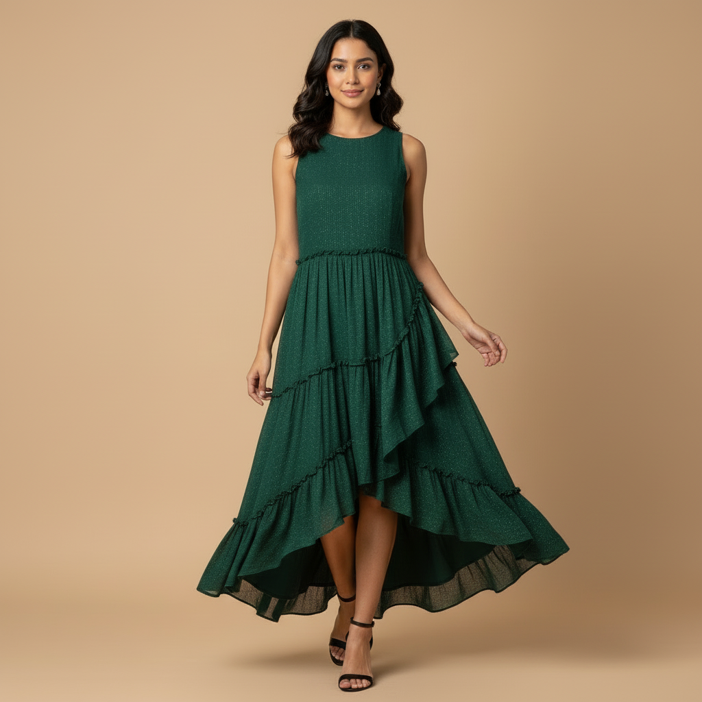 Livia – Casualowa Sukienka Bez Rękawów