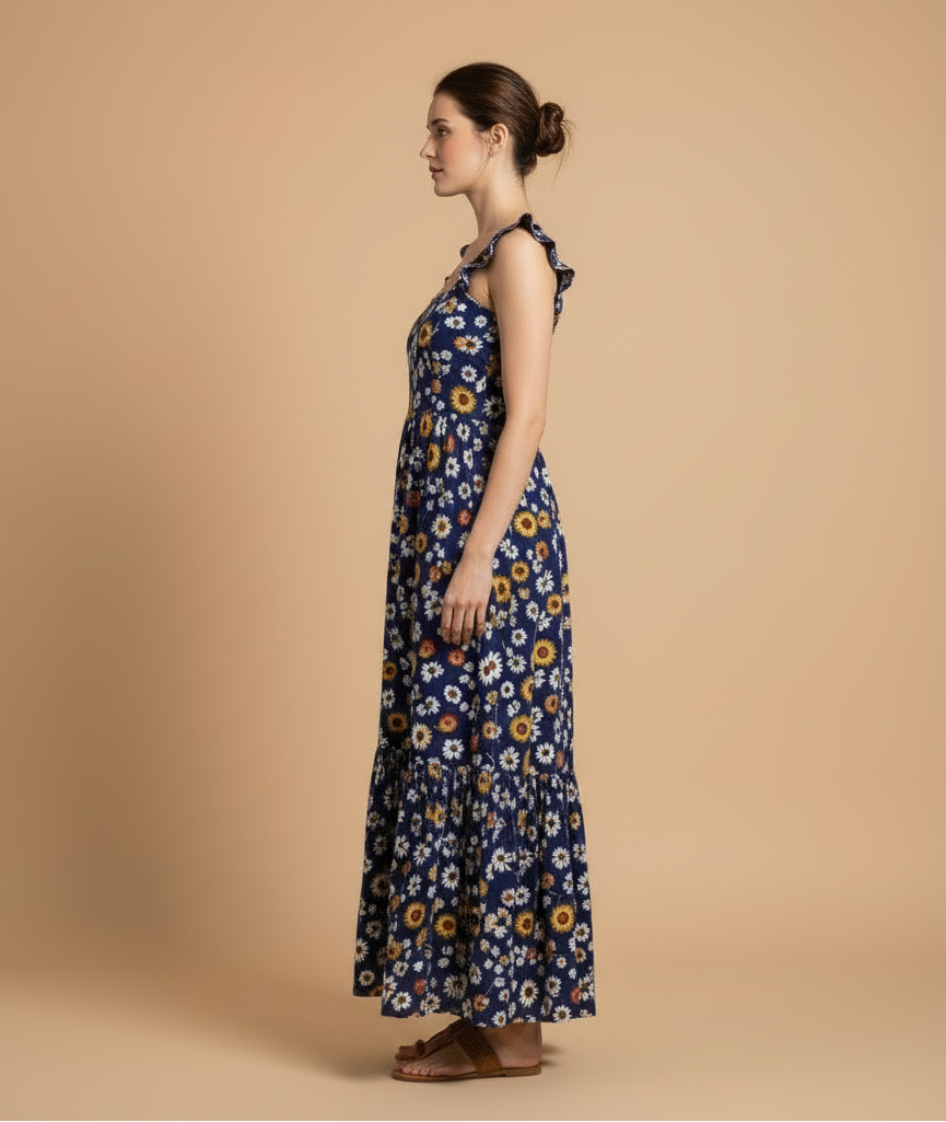 Alina – Letnia Sukienka w Kwiaty