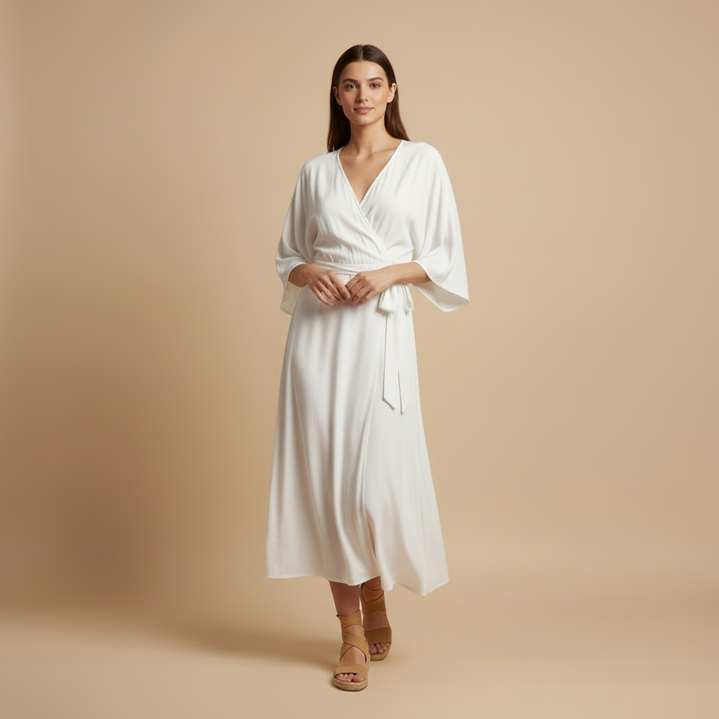 Aria – Kopertowa Sukienka Midi