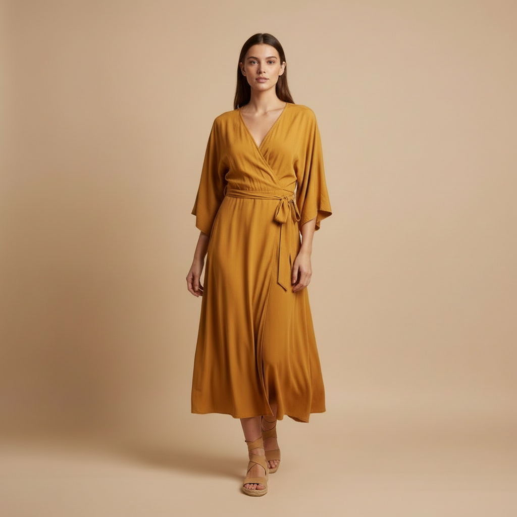 Aria – Kopertowa Sukienka Midi